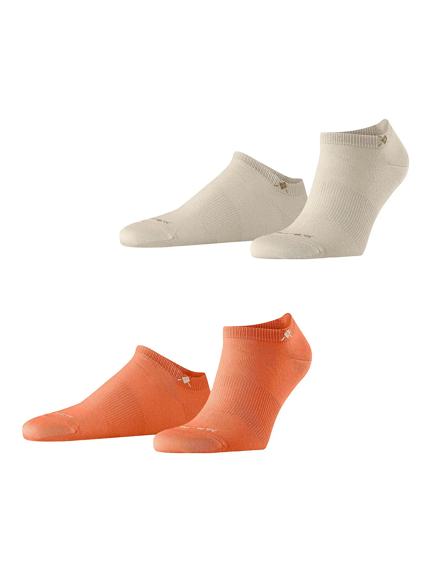 BURLINGTON | Herren Sneaker Socken EVERYDAY 2-er Pkg. 40-46 pumpkin | 